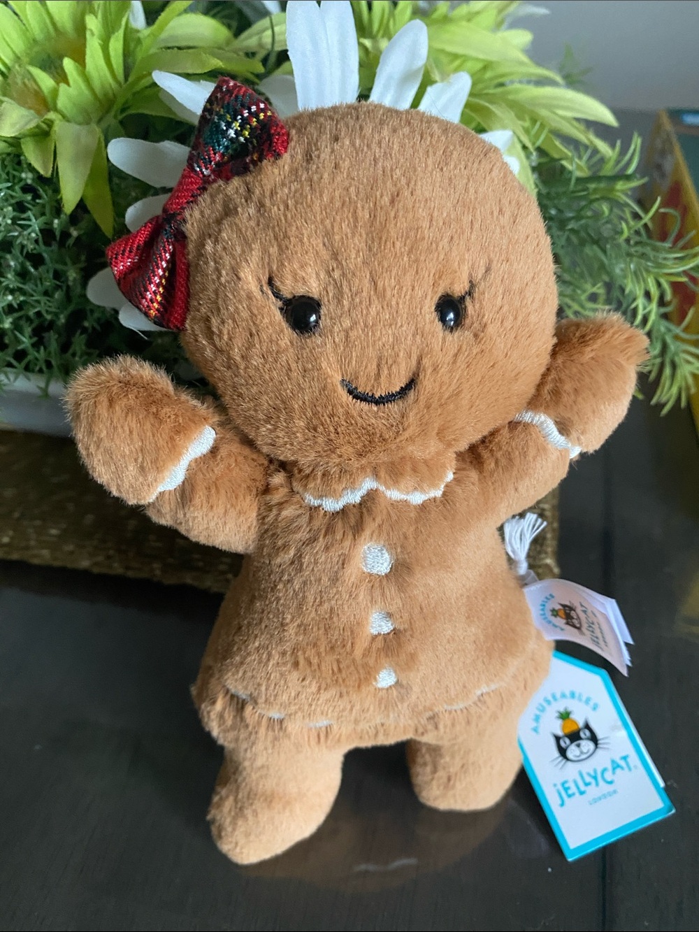 NEW🌈 Jellycat Jolly Gingerbread Doll RUBY Plush Festive Holiday Gifts